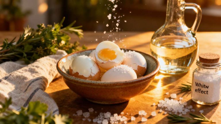 Cucchiaio magico: il trucco per sbucciare le uova sode in un attimo