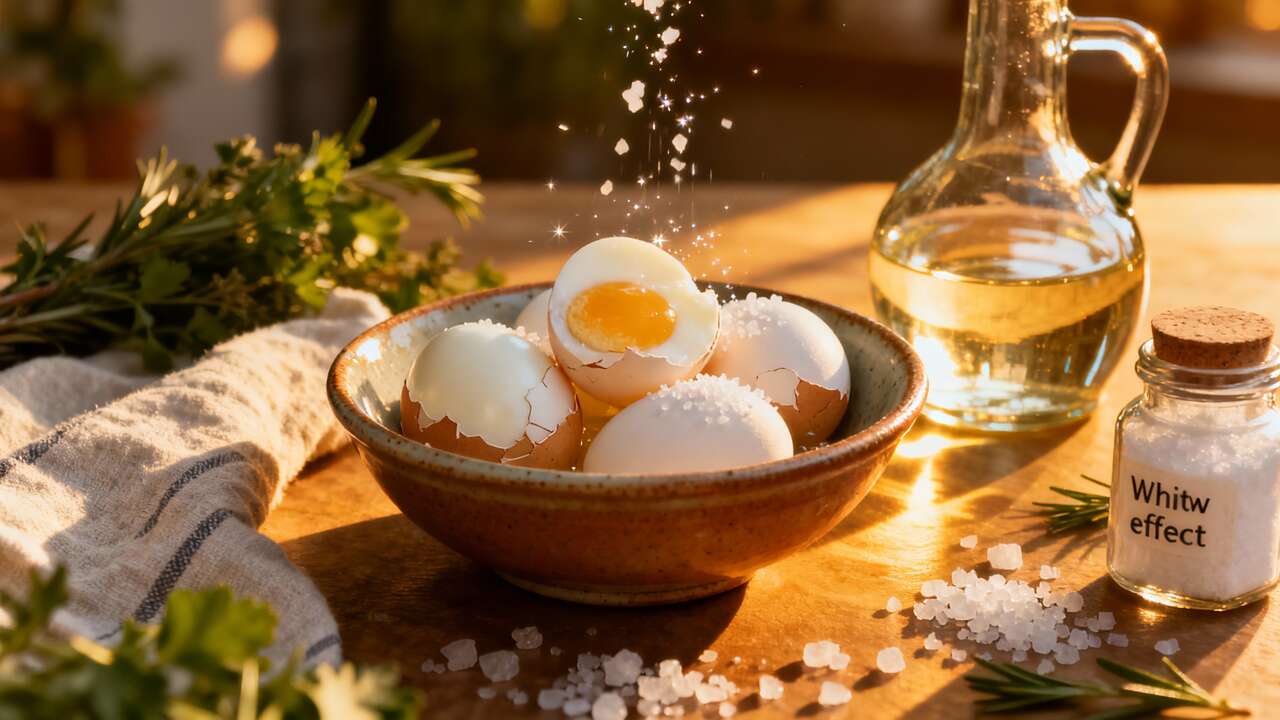 Cucchiaio magico: il trucco per sbucciare le uova sode in un attimo