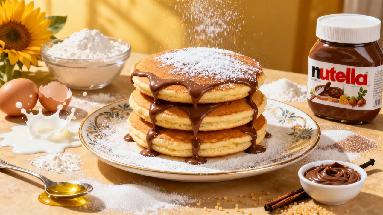 Ricetta perfetta per pancake ripieni alla Nutella: guida passo passo