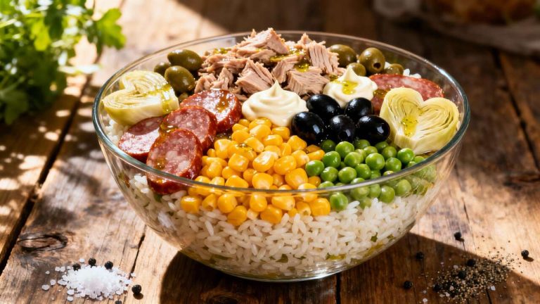 Come preparare un'insalata di riso perfetta: i segreti per evitare che diventi un blocco di cemento