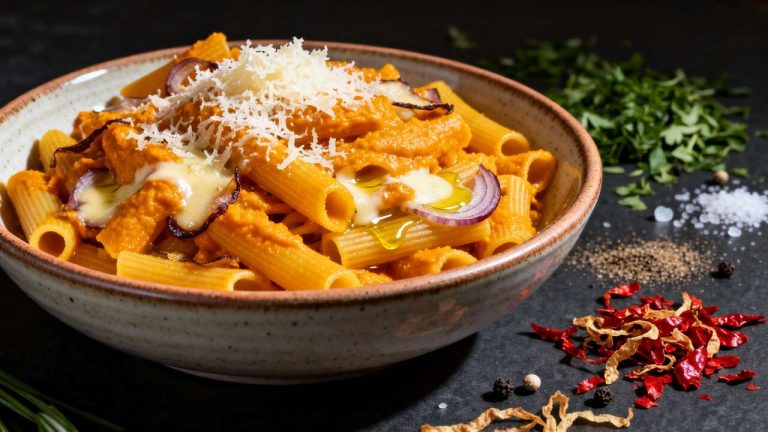 Pasta cremosa alla zucca: ricetta partenopea saporita e tradizionale per un primo piatto gustoso