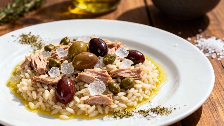 Insalata di Riso Semplice: solo 2 Ingredienti per un Pranzo Spettacolare tutta la Settimana