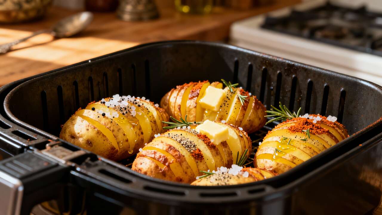 Ricetta delle patate Hasselback in friggitrice ad aria: come prepararle perfettamente