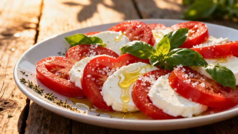 Insalata di pomodori e mozzarella: ricetta facile e veloce per l'estate