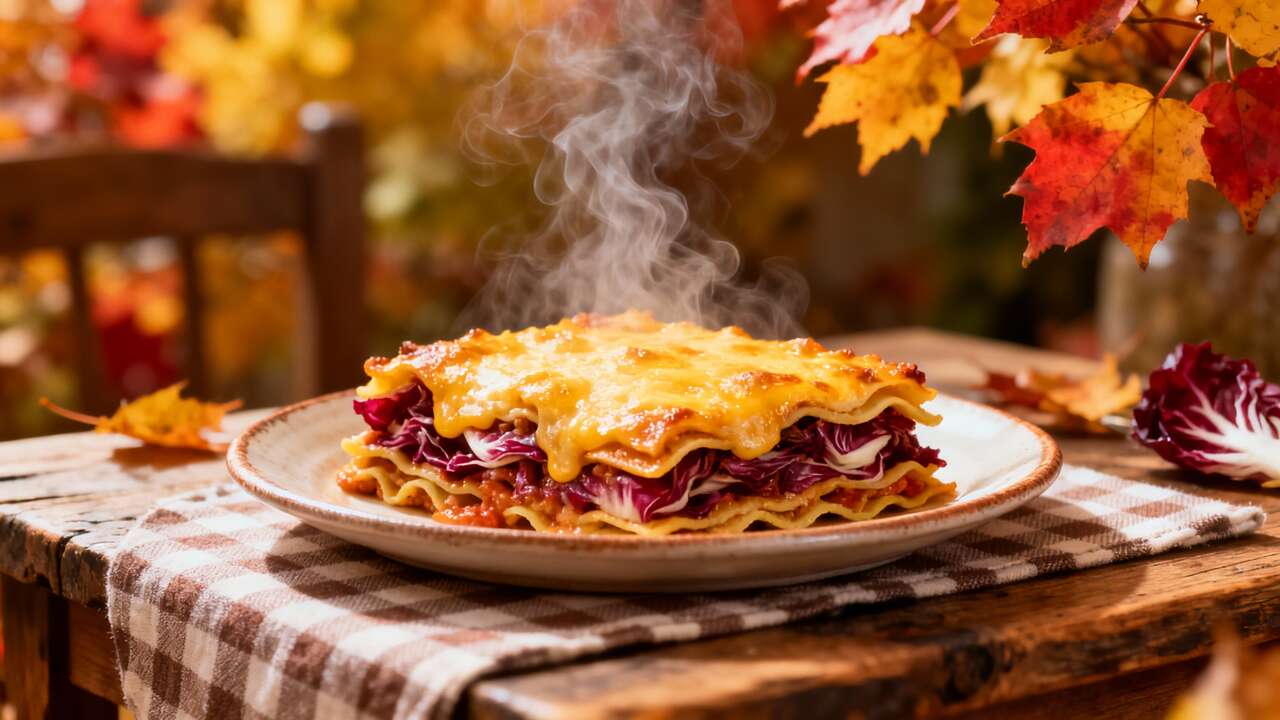 Le lasagne al radicchio: scopri la delizia autunnale perfetta per il pranzo