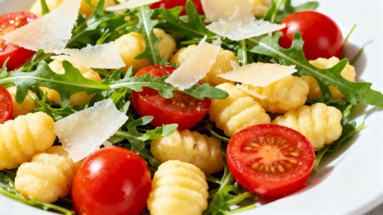 Pasta? Macché, è storia vecchia: all’insalata faccio gli gnocchi e non c’è storia, favolosi
