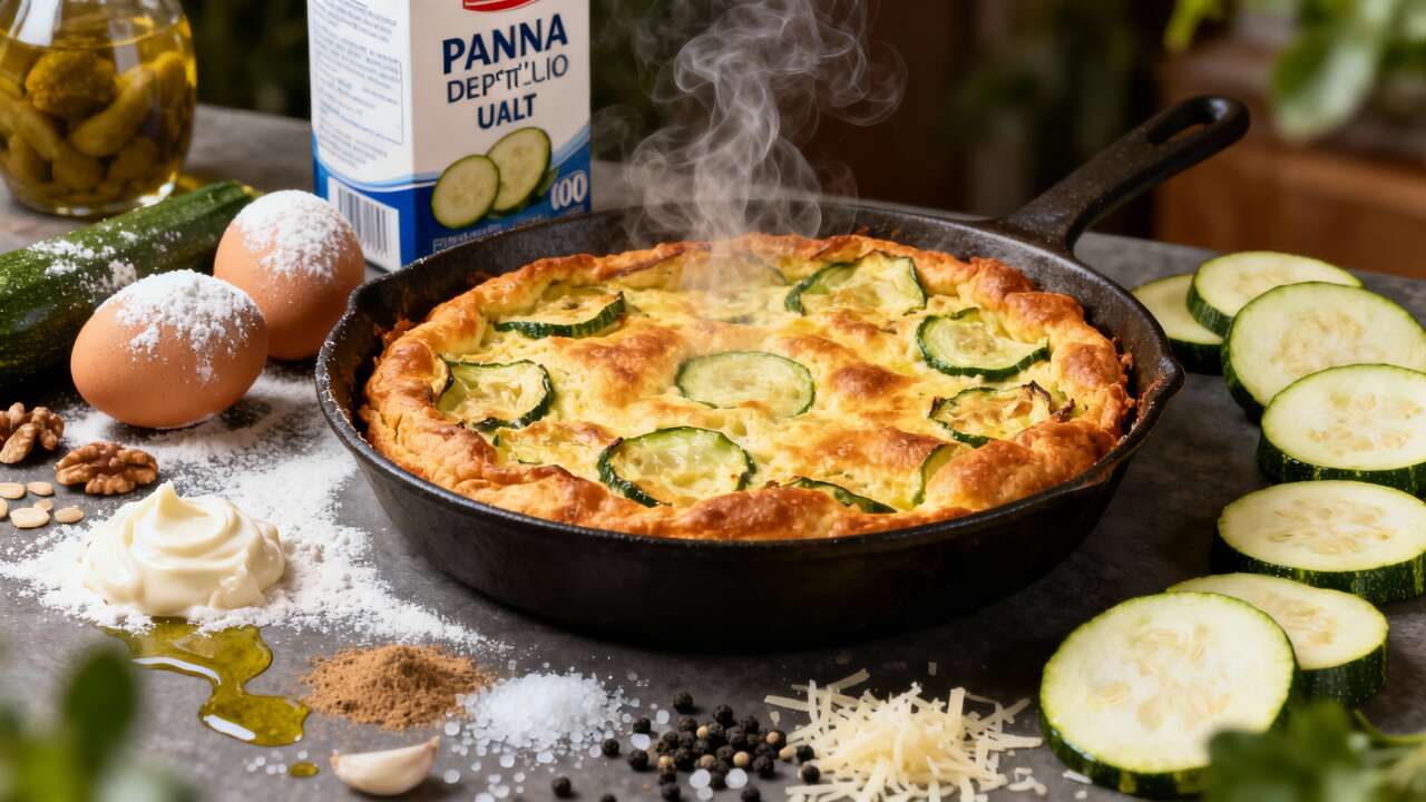 Clafoutis salato alle zucchine: una deliziosa sorpresa per le tue cene estive
