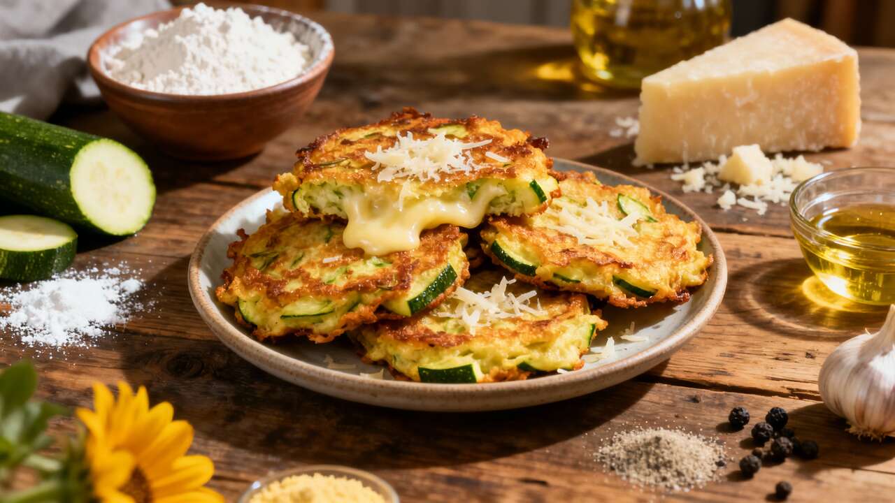 Frittelle di zucchine e parmigiano: ricetta veloce e soffice per antipasti sfiziosi