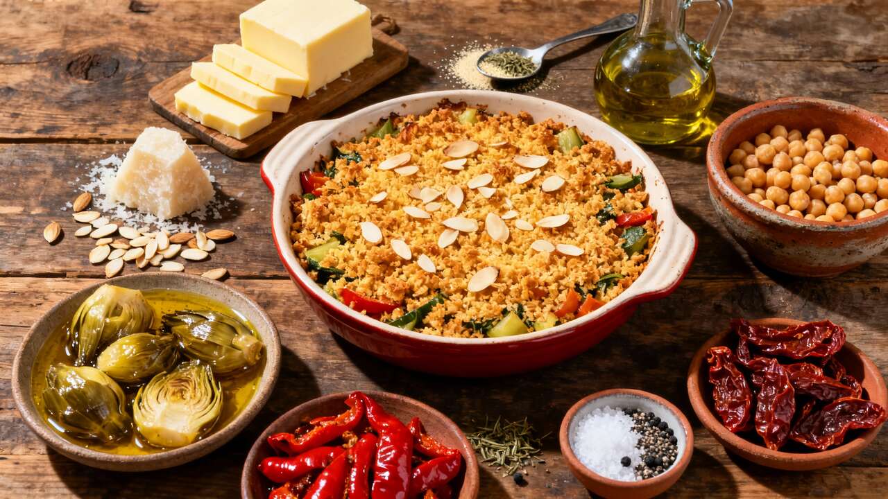 Ricetta facile: come preparare un crumble salato di verdure perfetto